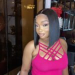 Bone Straight in black